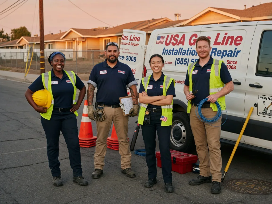 Gas Line Installation company in Saxonburg, PA